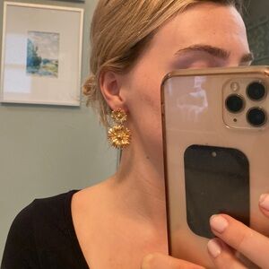 Sunflower earrings